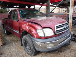 2002 Toyota Tundra SR5 Burgundy Extended Cab 4.7L AT 2WD #Z23178